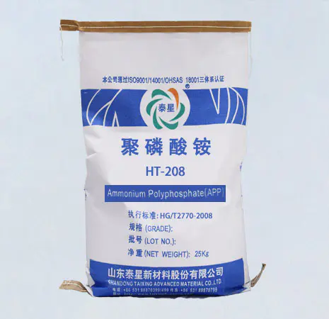Flame နှောင့်နှေးသော ammonium polyphosphate app (n = 200)